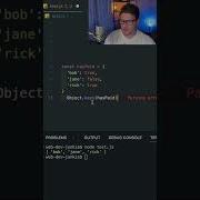 How To Get All Of The Keys In A Javascript Object Shorts
