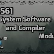 18CS61 SS And CD MODULE 1 System Software And Compilers VTU 6th SEM CSE ISE