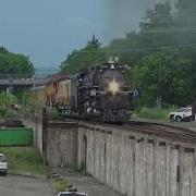 Big Boy 4014 Locomotive Arriving In Elmira NY