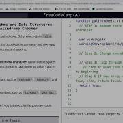 JavaScript Coding Challenge 4 Palindrome Checker