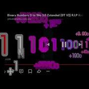 Binary Numbers 0 To 128No 3 0 Extended DT V2