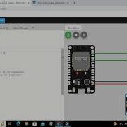 Моделирование ESP32 с OLED дисплеем Моделирование OLED SSD1306 с ESP32