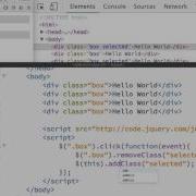 03 JQuery AddClass RemoveClass Siblings