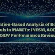 Simulation Based Analysis Of Routing Protocols In MANETs INTSM AODV And DSDV Performance Review