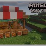 Minecraft How To Build A Market Stall