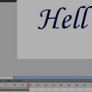 Adobe Flash Tutorial Creating A Writing Effect