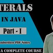 Lec 1 5 Literals In Java Part 1 Integral Literals Floating Point Literals CORE JAVA IN HINDI