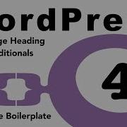 Wordpress Tutorial 4 Theme Development Front Page Conditional Php