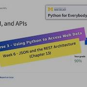 Using Python To Access Web Data Week 6 Assignment Python For Everybody Specialization