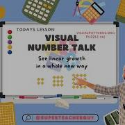 Visual Pattern 12 Give THIS Number Talk And See Equations Patterns And The Graph Make SENSE