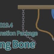 Unity 2D Animation Spring Bone Chain Rope And Scarf