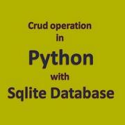 Crud Operation In Python With Sqlite Database