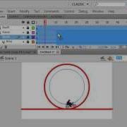 Flash Tutorial 73 Motor Cycle Loop De Loop