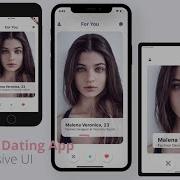 Flutter Dating App UI Responsive UI Figma Design Screen Util Speed Code