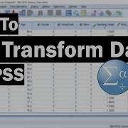 How To Log Transform Data In SPSS