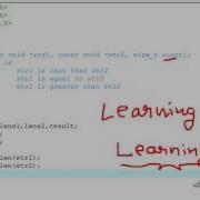 089 89 Memcmp Function In C Programming Language Video Tutorial