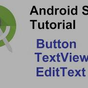 Android Studio Tutorial Button EditText Und TextView