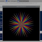 Colorful Spirals With Python Turtle On A Raspberry Pi