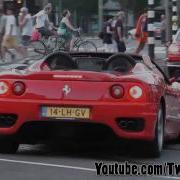 Rosso Ferrari 360 Spider HUGE REV S Awesome Acceleration