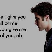 Glee All Of Me Lyrics
