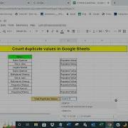 Count Duplicate Values In Google Sheets