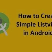 Simple ListView Android Android Studio