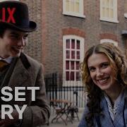 Millie Bobby Brown Behind The Scenes With Henry Cavill Louis Partridge Enola Holmes 2 Netflix