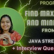 4 Finding Max Min In Java Stream Interview Questions