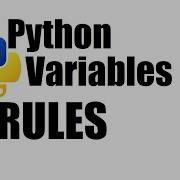 Python Tutorial 6 Variables Rules To Be Followed