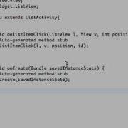 Android Application Development Tutorial 18 Create A List Menu From The ListActivity Class