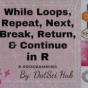 12 Control Structures In R Programming While Loops Use Of Repeat Break Continue Next Return