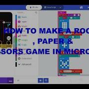 Microbit Programming Part 2 How To Make A Rock Paper Scissor Game In Microbit Microbit