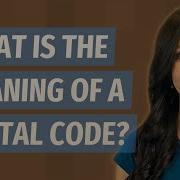 What Is The Meaning Of A Postal Code