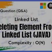 Technical Interview Part 6 Linked List Deleting An Element From The Linked List