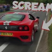 EPIC Ferrari 360 Sounds A SCREAMING V8 HOWLER