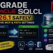 Upgrade Oracle SQLcl To 26 1 Safely Preserve MCP PATH Settings Sqlcl Oracle Mcp Claude
