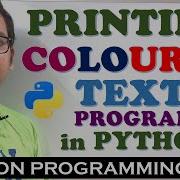 PROGRAM TO PRINT COLORED TEXT IN PYTHON COLORAMA IN PYTHON TERMCOLOR IN PYTHON