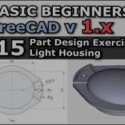 Modeling Part Design Using Primitives Basic Beginners FreeCAD V1 0 0 22 Lesson 15 Exercise 5