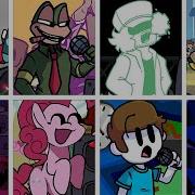 1 HOURS Animal But Every Turn A Different Character Sings FNF Animal But Everyone Sings It