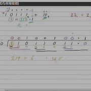 Binary Division Worked Examples And Theory
