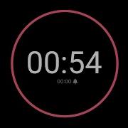 54 Second Countdown Timer IPhone Timer Style