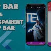 Flutter Tutorial App Bar Transparent App Bar