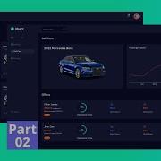 React Admin Dashboard Design Tutorial React Admin Panel Design For Beginners PART 02