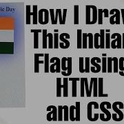 This Is How I Draw Indian National Flag Using Only HTML And CSS