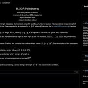 B XOR Palindromes Codeforces Round 897
