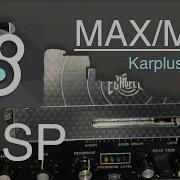 Max Msp Jitter MSP урок 37 Flanger Karplus Strong Часть 2