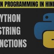 Python String Functions And Methods In Hindi Tutorial 38