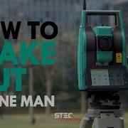 AXIS10 Robotic Total Station Tutorials How To Stake Out Points By Only One Man Survey