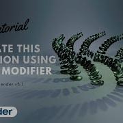 How To Make This Satisfying Animation Using Array Modifier Blender