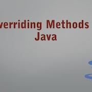 Learn Java Overriding Method Java